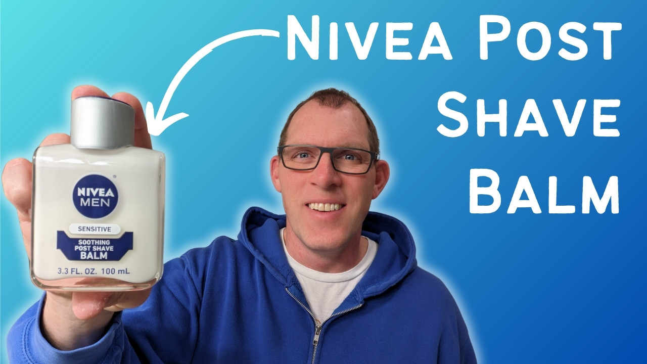 Post Shave care with Nivea Shave Balm