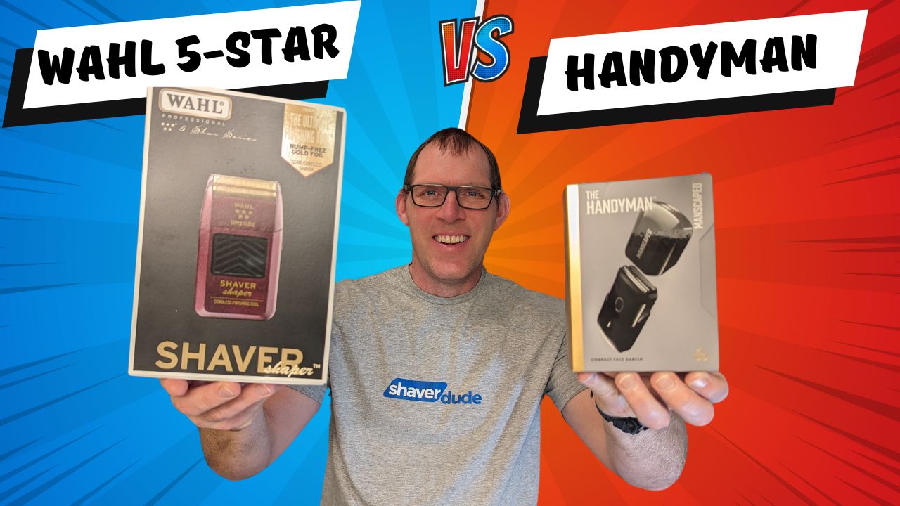 Shaver Battle: Manscaped Handyman vs Wahl Professional 5-Star