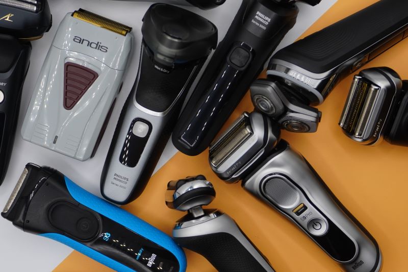 many electric shavers