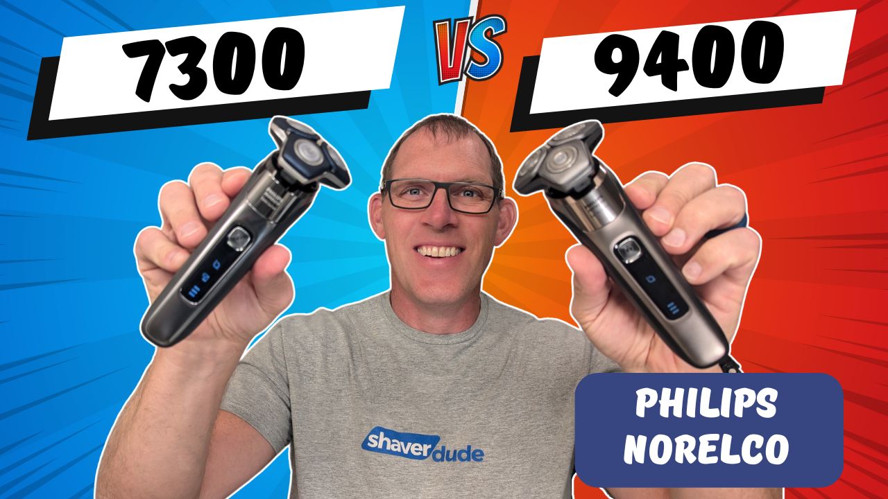 Philips Norelco 7300 vs Philips Norelco 9400 shavers