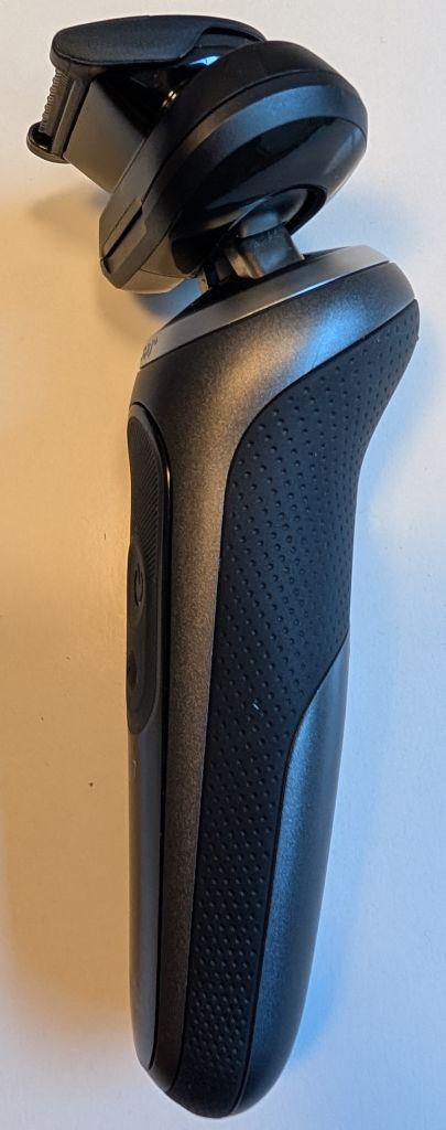 Braun Series 7 with the beard trimmer attachment facing forward