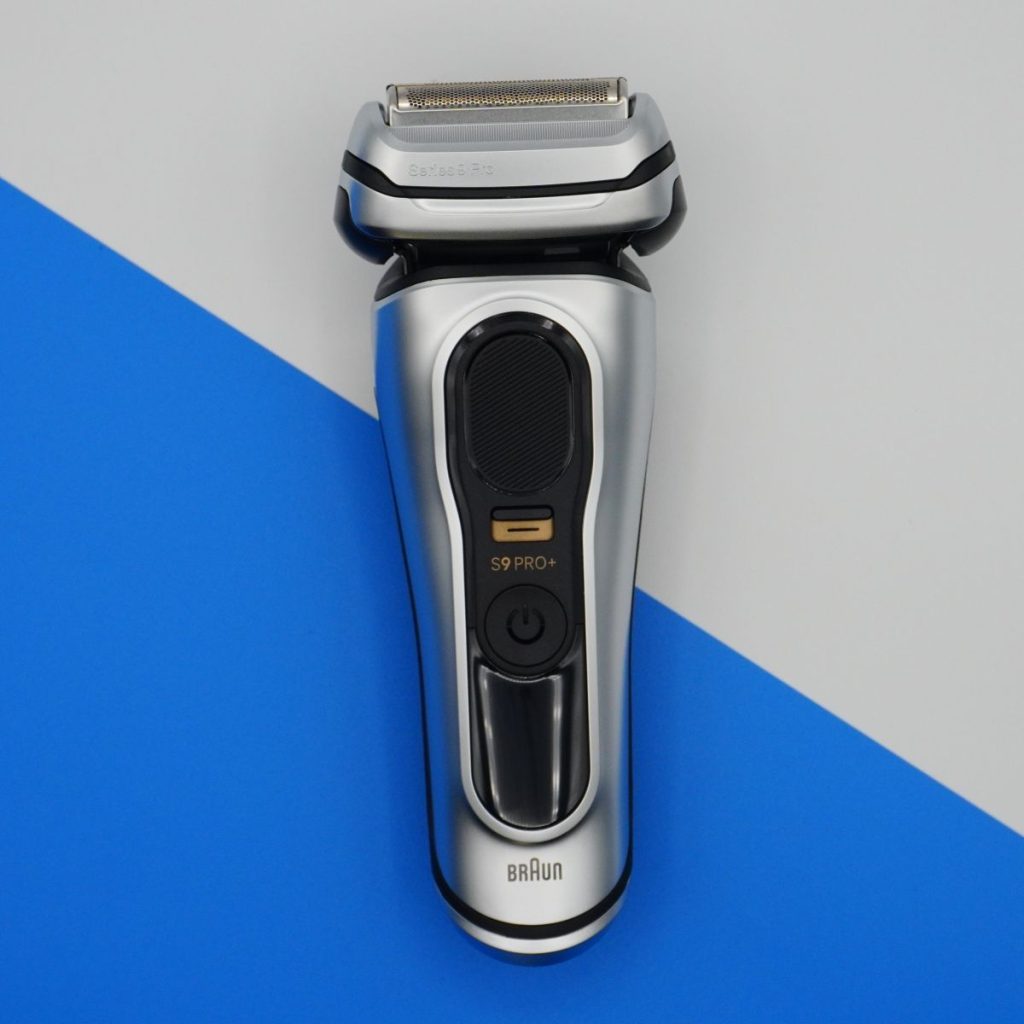 front of the Braun Series 9 Pro+ shaver