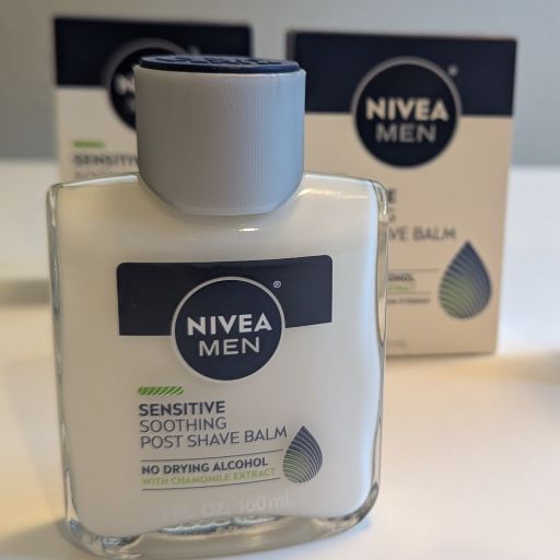 Nivea Post Shave Balm bottle