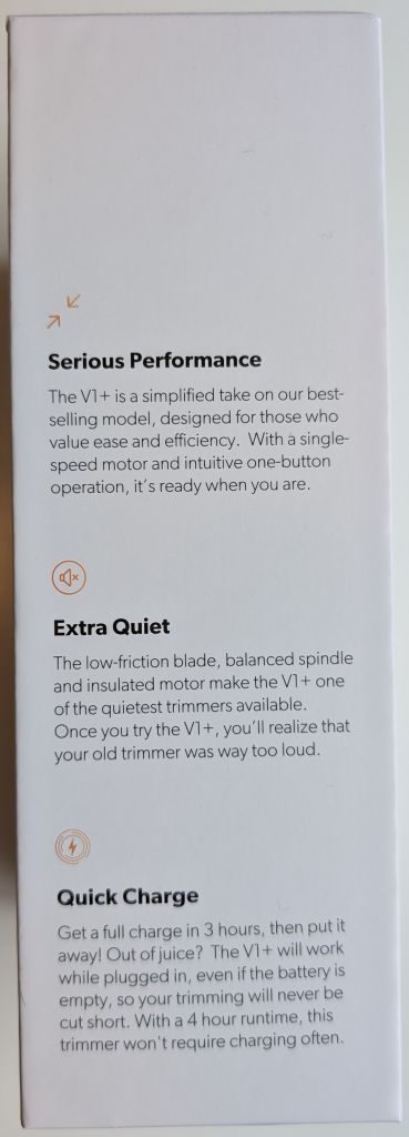 left side of the box of the Brio Beardscape V1+